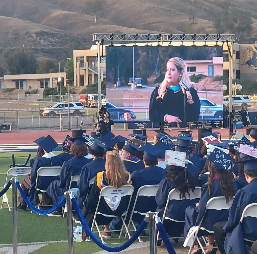 Live streaming graduation as part of our live video services